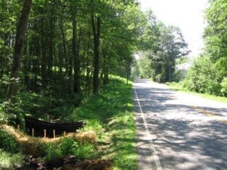Looking West down Hampton Road