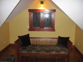 Looking North in loft
