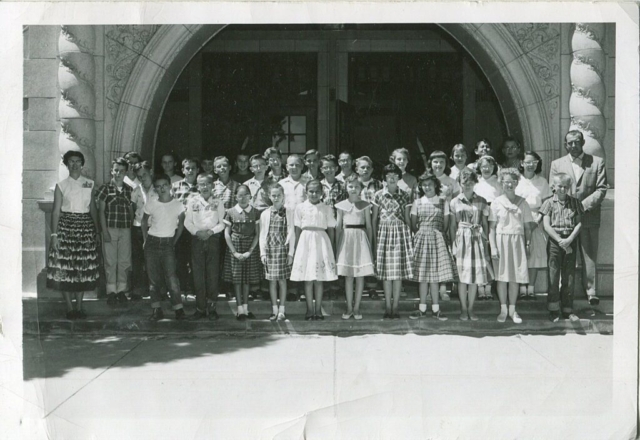 Mrs. Marjorie Logan's 6th Grade Class, Carlile Elementary, 1959