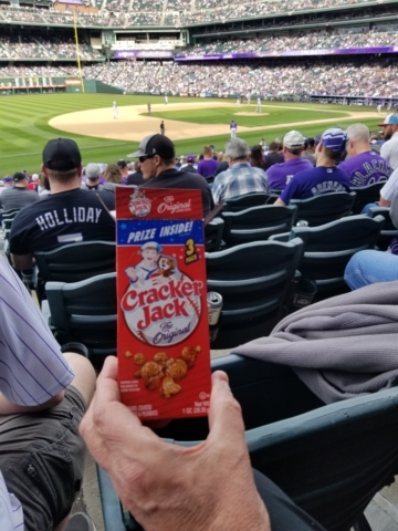 Buy me some peanuts and ... As always, Rog comes through for a Seventh Inning Stretch snack for all!