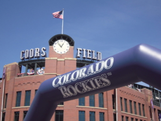 An hour and seven minutes 'till first pitch