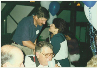Don Dudley and Carol (Todero) Smith at Pueblo Union Depot