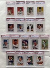 Actual PSA Cards T-B 1949-52 Bowman